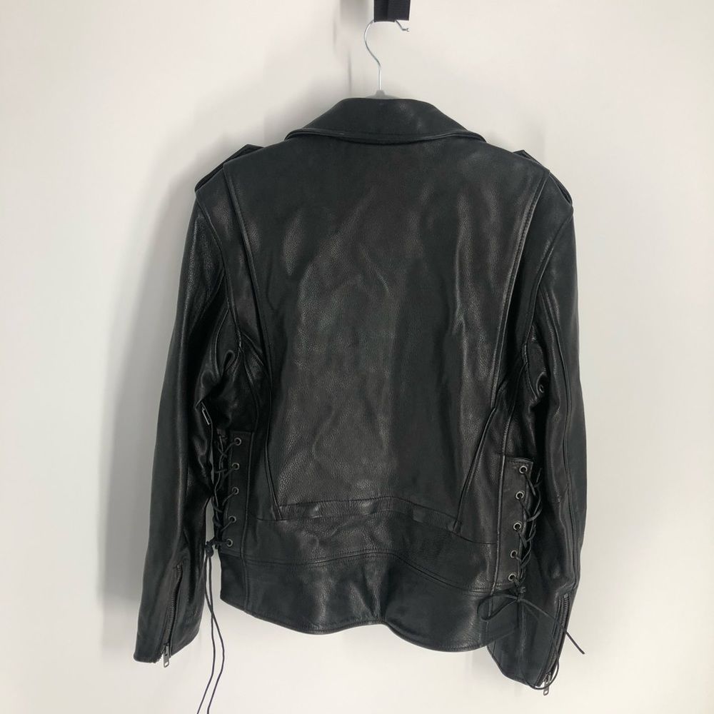 Wilson Leather Finn Rider Moto Jacket Sz S - Picture 8 of 13